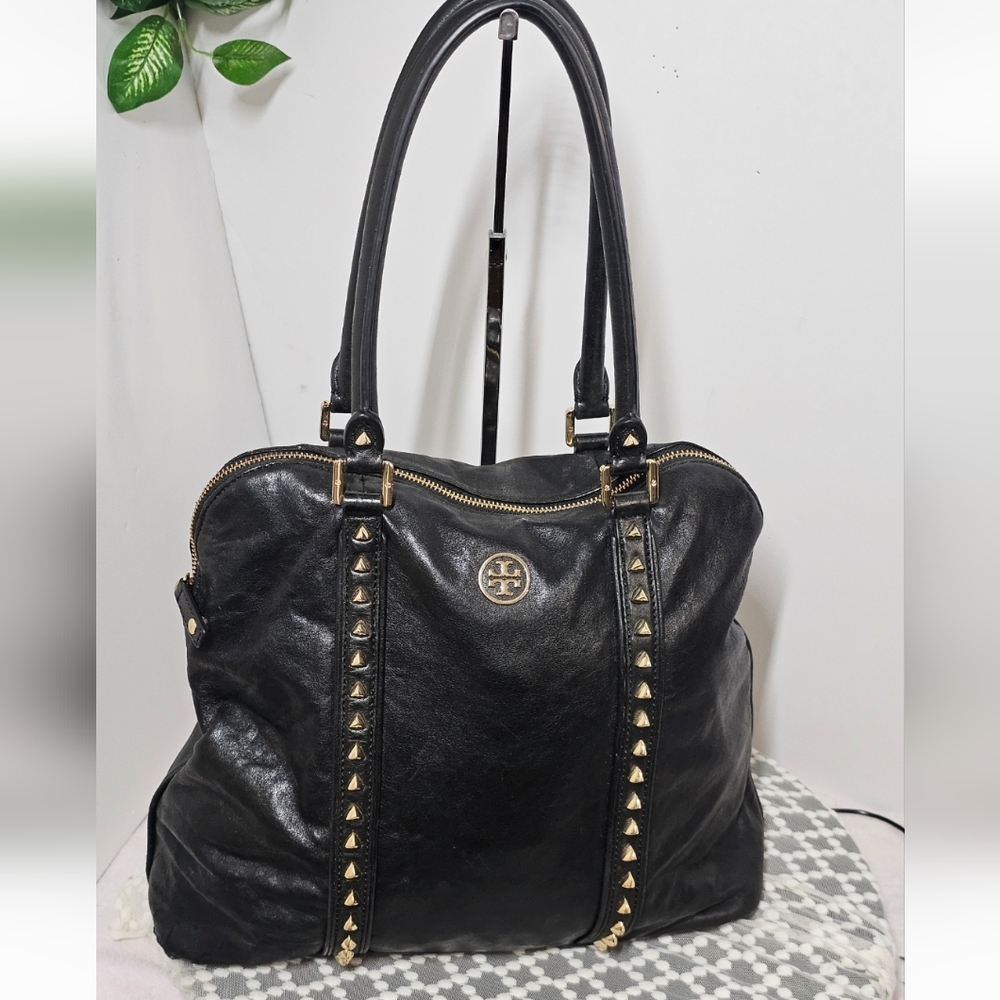 TORYBURCH LEATHER SHOULDER BAG